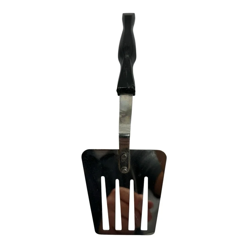 Cutco # 1716 Slotted Spatula Turner Black Swirl Handle Read description